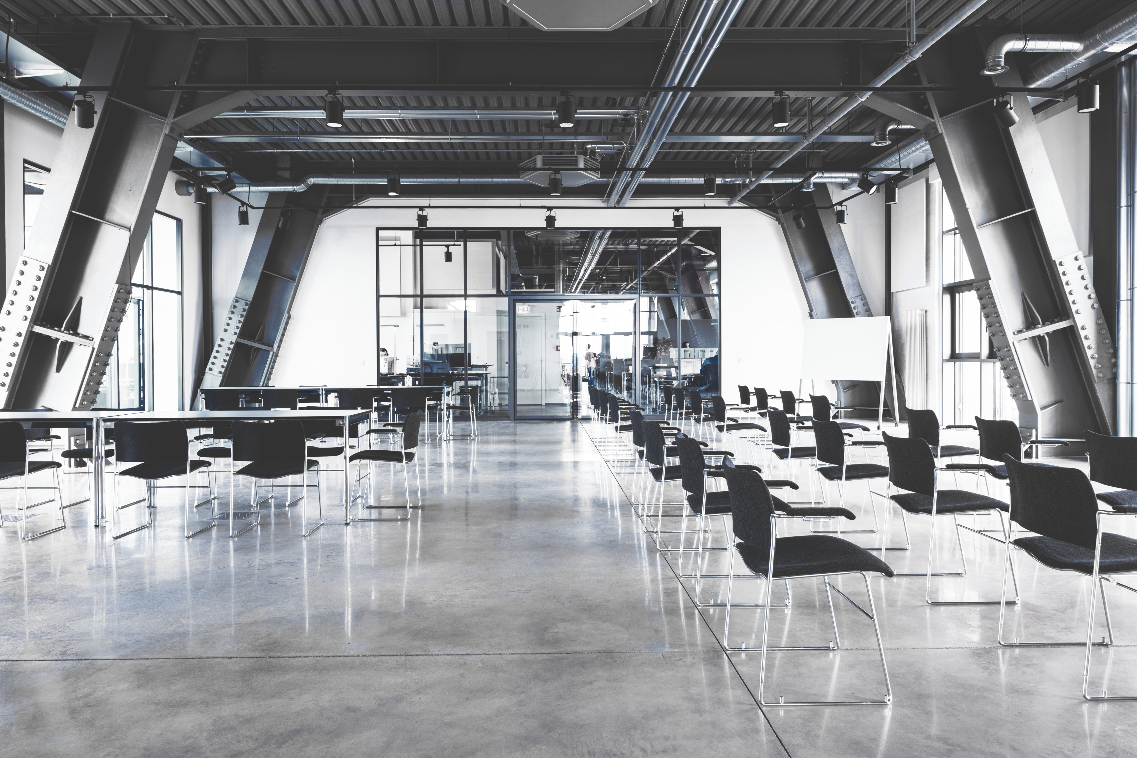 Bestuhlung und Möblierung flexibler Eventspace